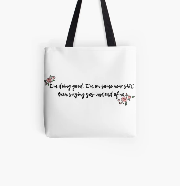 The 1 Lyrics Folklore Taylor Swift Tote Bag for Sale by Asraeyla