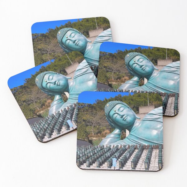 Item preview, Reclining Buddha Statue, Fukuoka, Japan designed and sold by Wisps & Whiskers Designs.