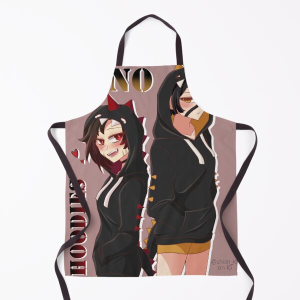 Item preview, C Ruby x Cinder dino hoodies v2 designed and sold by Shian-io.