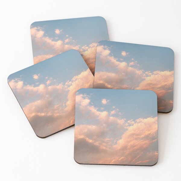 Item preview, Pastel peach clouds designed and sold by Odett Kiss.
