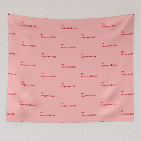 Item preview, Copy of Funny I'm unapproachable quote  designed and sold by Cold Citrus.