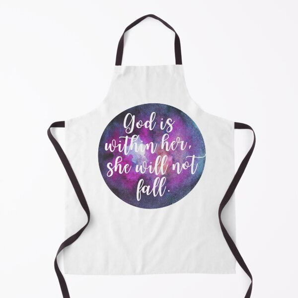 Item preview, God Is Within Her She Will Not Fall - Universe Watercolor designed and sold by KarolinaPaz.