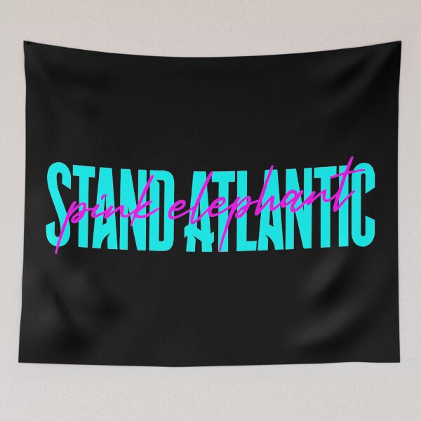 Item preview, Stand Atlantic Pink Elephant - Blue  designed and sold by Jackbradley.