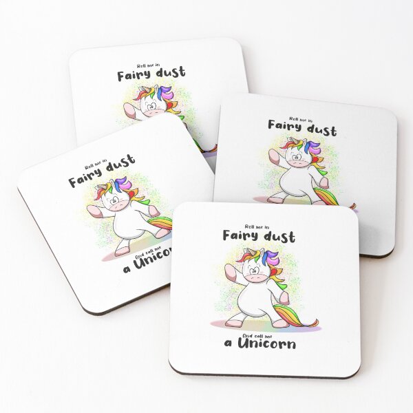Item preview, Roll me in fairy dust and call me a unicorn designed and sold by lovingkakeart.