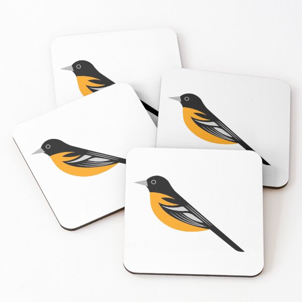Item preview, Minimalist Baltimore Oriole Bird designed and sold by jspiggle.