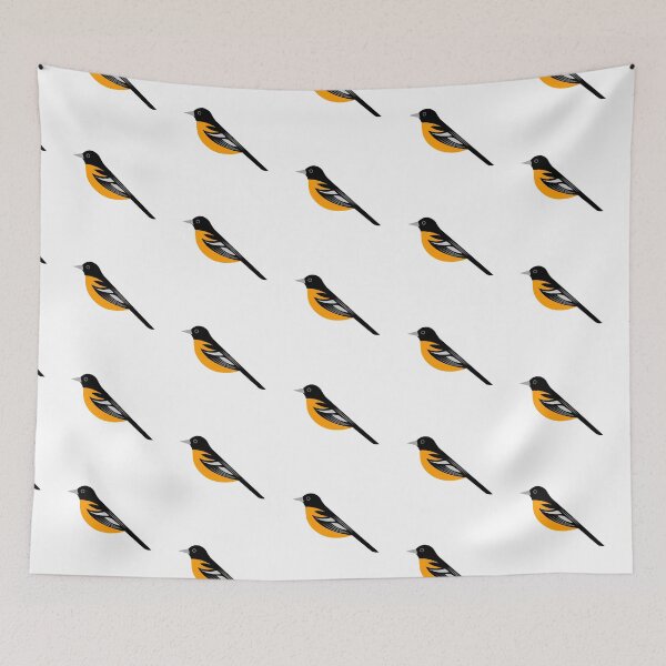 Item preview, Minimalist Baltimore Oriole Bird designed and sold by jspiggle.