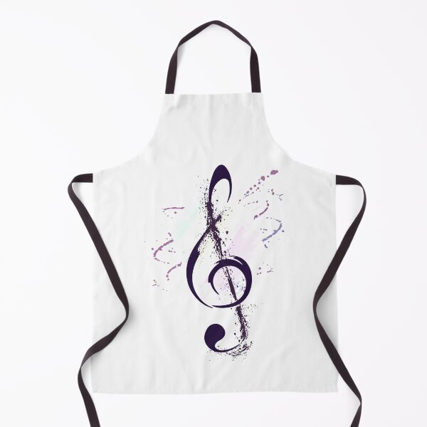 Item preview, Treble Clef on Watercolor Splash designed and sold by WisdomInspired.