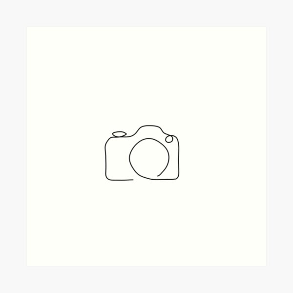 Camera sketch icon. | Stock vector | Colourbox