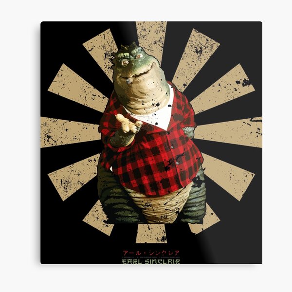 Item preview, Earl Sinclair Retro Japanese The Dinosaurs designed and sold by Nova5.
