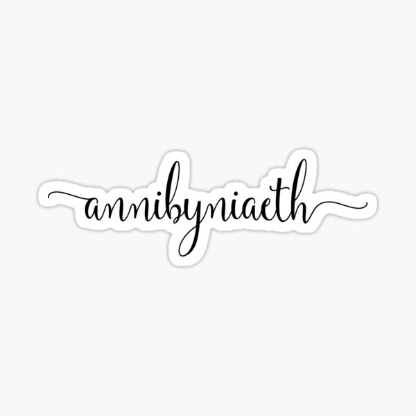 Annibyniaeth, Independence, Welsh, Wales Sticker