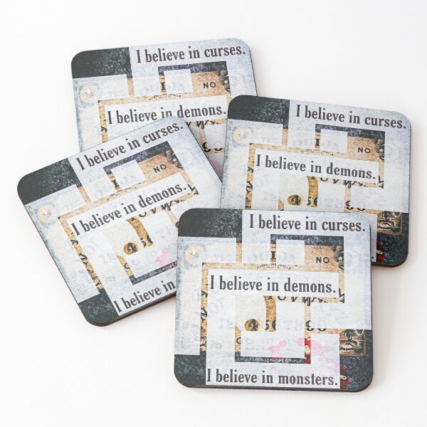 Item preview, I Believe in Monsters Vintage Treatment designed and sold by orionlodubyal.