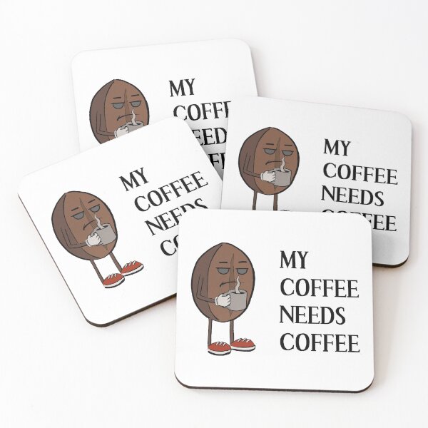 Item preview, My Coffee Needs Coffee designed and sold by magicmonkey25.