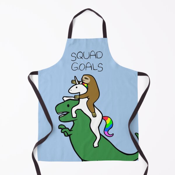 Item preview, Squad Goals (Sloth, Unicorn, T-Rex) designed and sold by jezkemp.