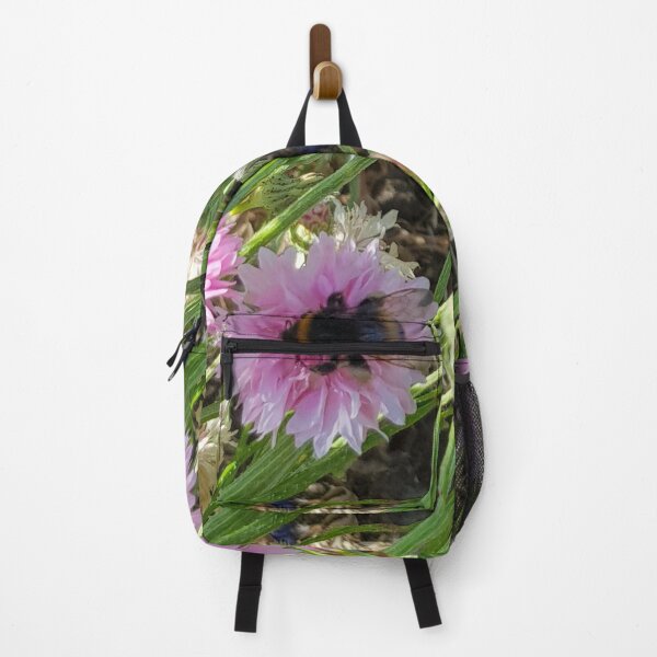 Item preview, Flowers Go Wild in Wimbledon 2 - Bumble Bee breakfast in Pink designed and sold by ellenhenry.