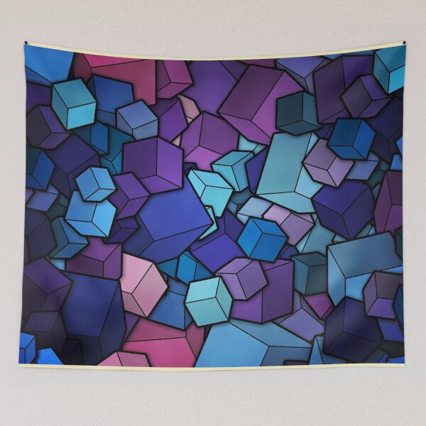 Item preview, Colorful cubes designed and sold by CreativeWorld96.