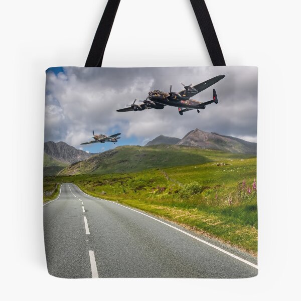 Item preview, Lancaster Bomber in Snowdonia designed and sold by AJEvans.