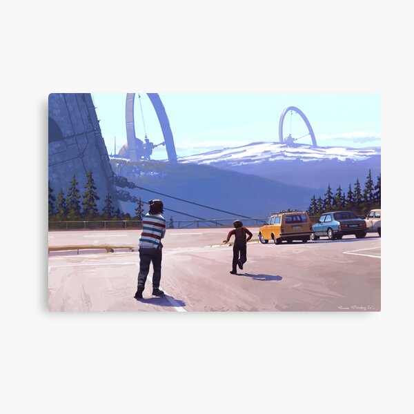 Klövsjöreläet Canvas Print