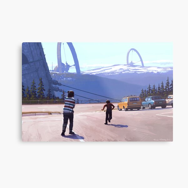 Klövsjöreläet Metal Print