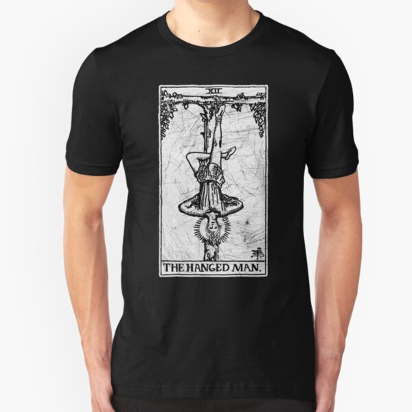 The Hanged Man Tarot Card - Major Arcana - fortune telling - occult Slim Fit T-Shirt