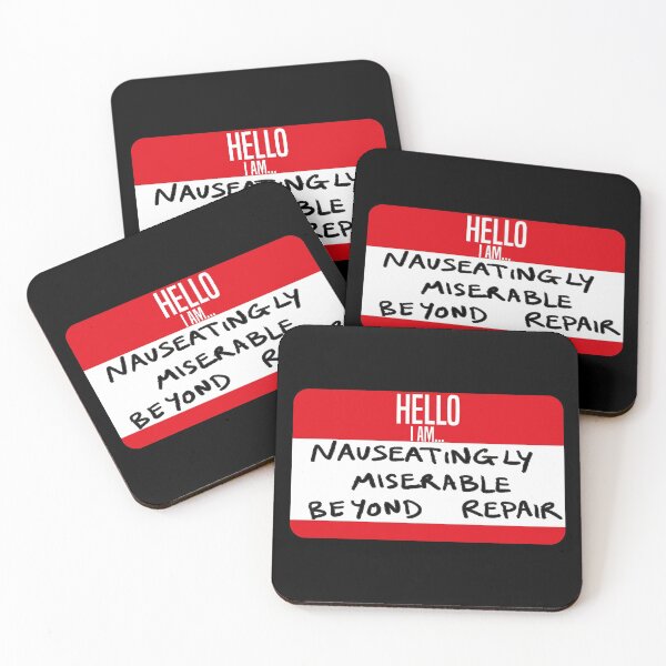Item preview, Nauseatingly Miserable Franz Kafka Quotes Tag  designed and sold by Dr-Faustus.