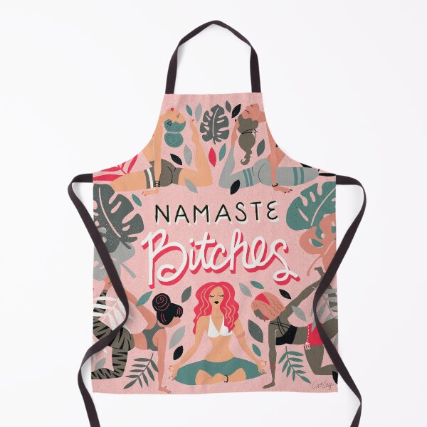 Item preview, Namaste, B*tches – Pink Palette designed and sold by Cat Coquillette.