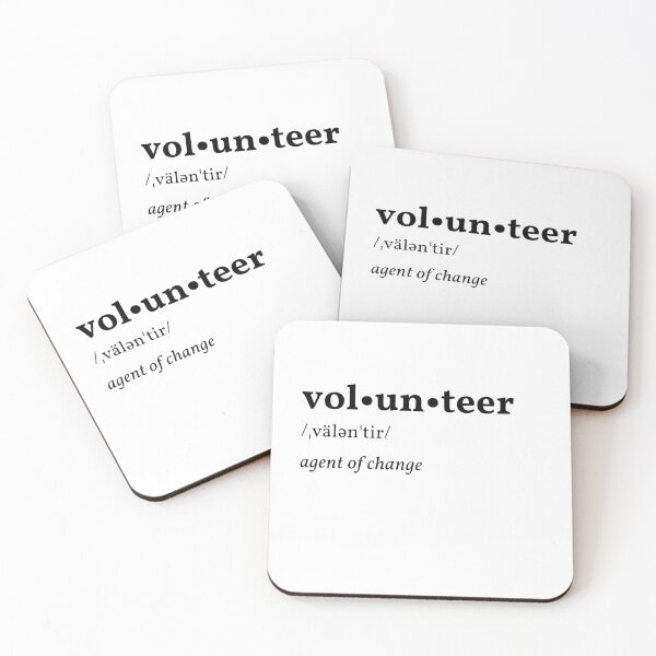 Item preview, Volunteering designed and sold by Adil Noushad.