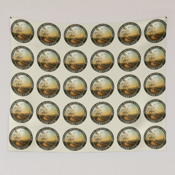 Item preview, Cades Cove Tree Sunstar Sunrise Smoky Mountains National Park designed and sold by tlcgraphix.