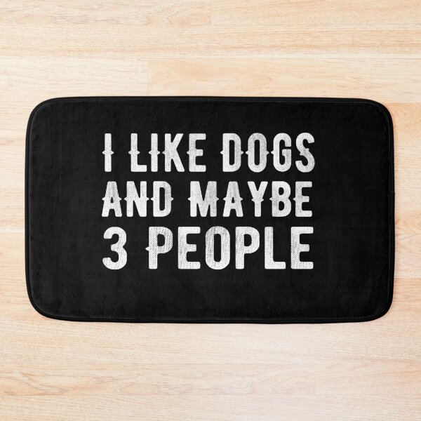 Item preview, I like Dogs and Maybe 3 People  designed and sold by meedTee.