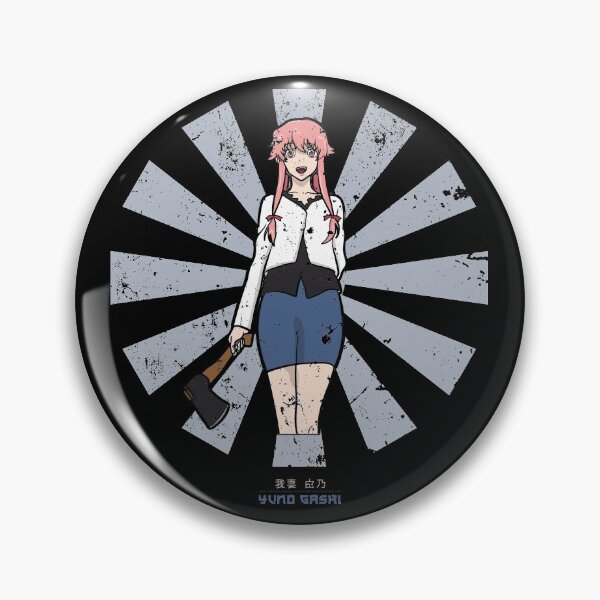 Item preview, Yuno Gasai Retro Japanese Future Diary designed and sold by Nova5.