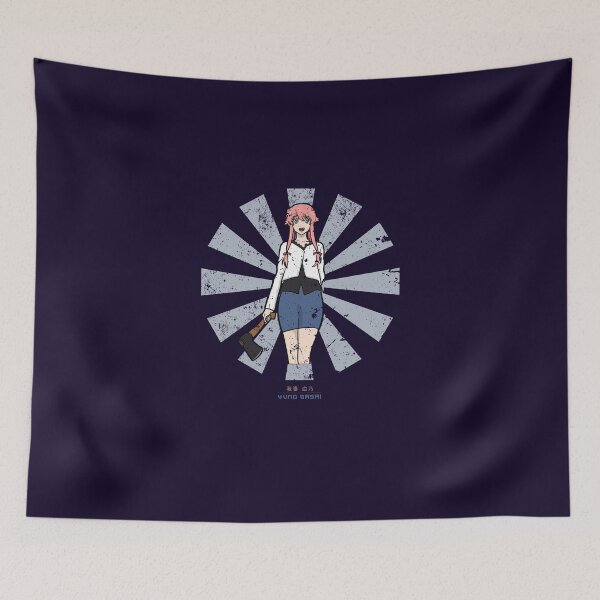 Item preview, Yuno Gasai Retro Japanese Future Diary designed and sold by Nova5.