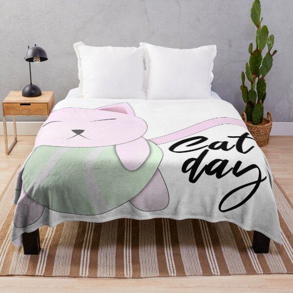 Item preview, Happy International Cat Day designed and sold by mahmoudoops.