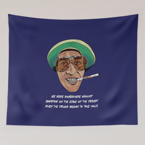 Item preview, Fear and Loathing in Las Vegas (with quote) designed and sold by blacksnowcomics.