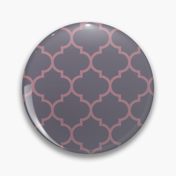 Item preview, Orchid Quatrefoil blue tile designed and sold by ToniaKroeger.