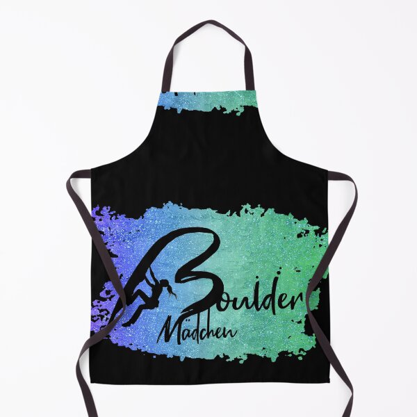 Item preview, Boulderin bouldering girl blue green turquoise bouldering bouldering gift designed and sold by MadandMean.