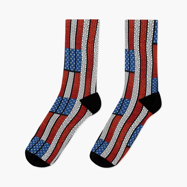 Item preview, America flag with trire print designed and sold by Nishad4.