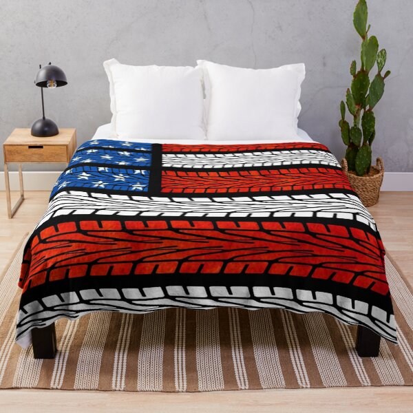 Item preview, America flag with trire print designed and sold by Nishad4.