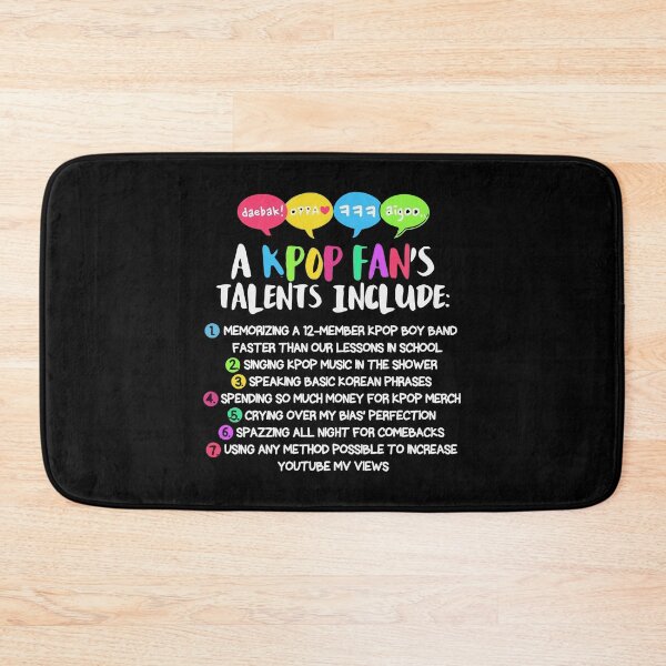 Item preview, A KPOP FAN'S TALENTS designed and sold by Sofiyaq046.