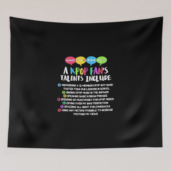Item preview, A KPOP FAN'S TALENTS designed and sold by Sofiyaq046.