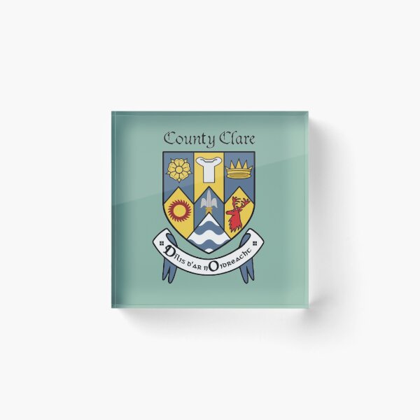 Item preview, County Clare Ancient Crest designed and sold by danastuff.
