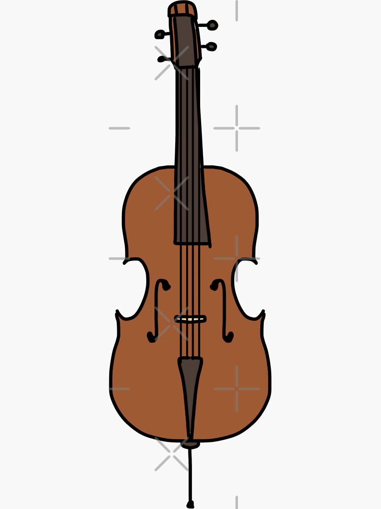 Colorful Cello Art by bassoongirl123