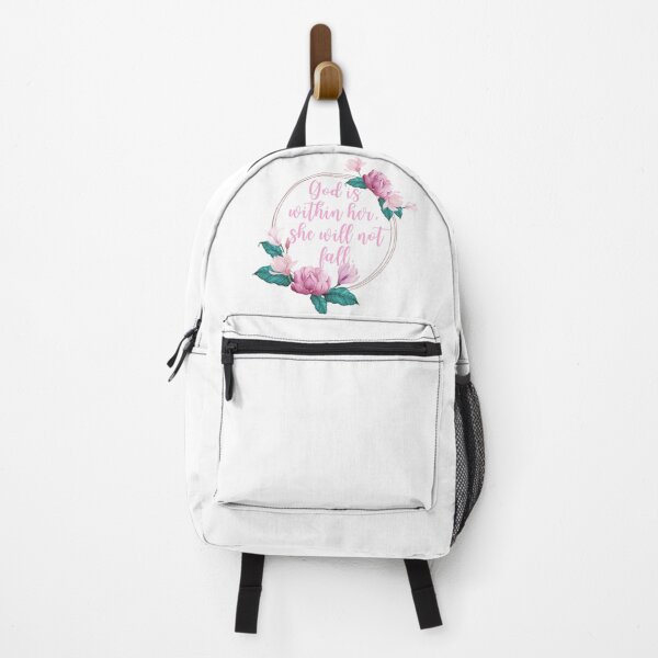 Item preview, God Is Within Her She Will Not Fall - Floral designed and sold by KarolinaPaz.