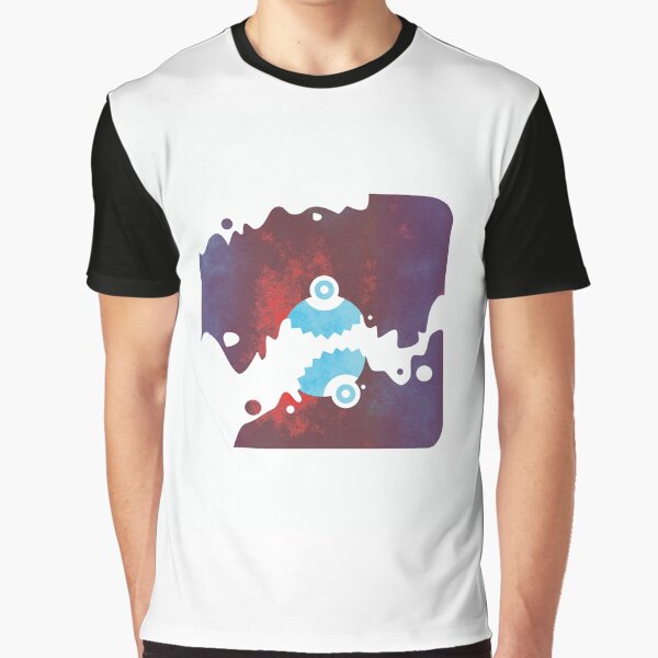 Surreal Cogwheels Graphic T-Shirt