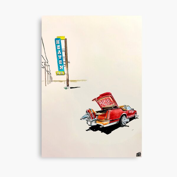Don Toliver "Heaven or Hell" Album poster Canvas Print