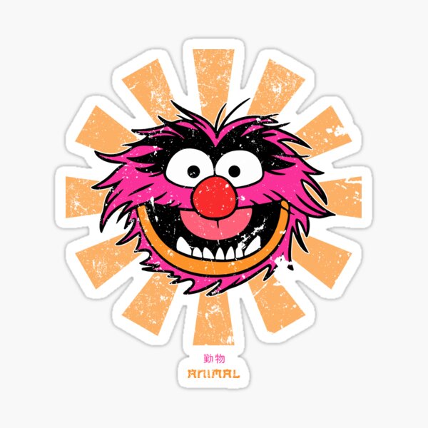 Item preview, Animal Retro Japanese Muppets designed and sold by Nova5.