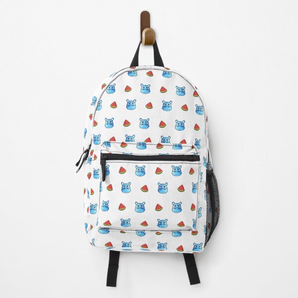 Item preview, Cute Hippopotamus and Watermelon designed and sold by lipemo.