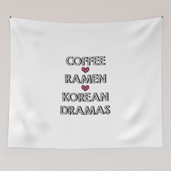 Item preview, Coffee - Ramen - Korean Dramas designed and sold by Sofiyaq046.