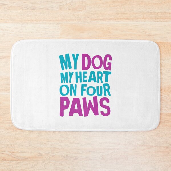 Item preview, MY DOG MY HEART ON FOUR PAWS DESIGN designed and sold by Shirtilike.