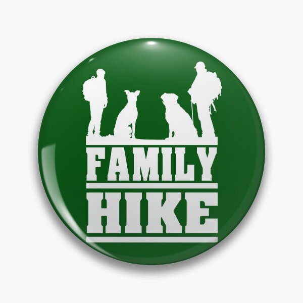 Item preview, Family Hike - Outdoor, Mountain, Hiking, Camping and Dog Lovers designed and sold by LookFrog.