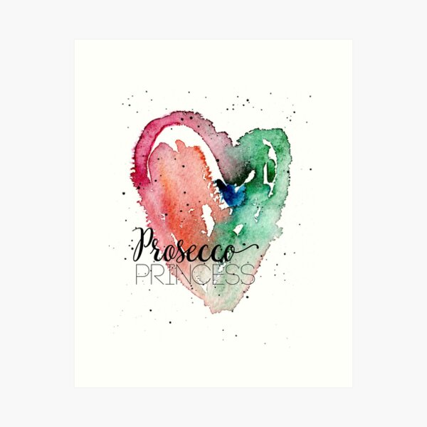 Item preview, Prosecco Lover Girly Watercolor designed and sold by Playful Pixel Designs.