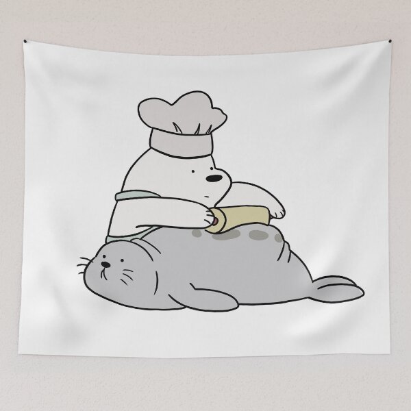 Item preview, Ice Bear and Seal designed and sold by jenarosy.